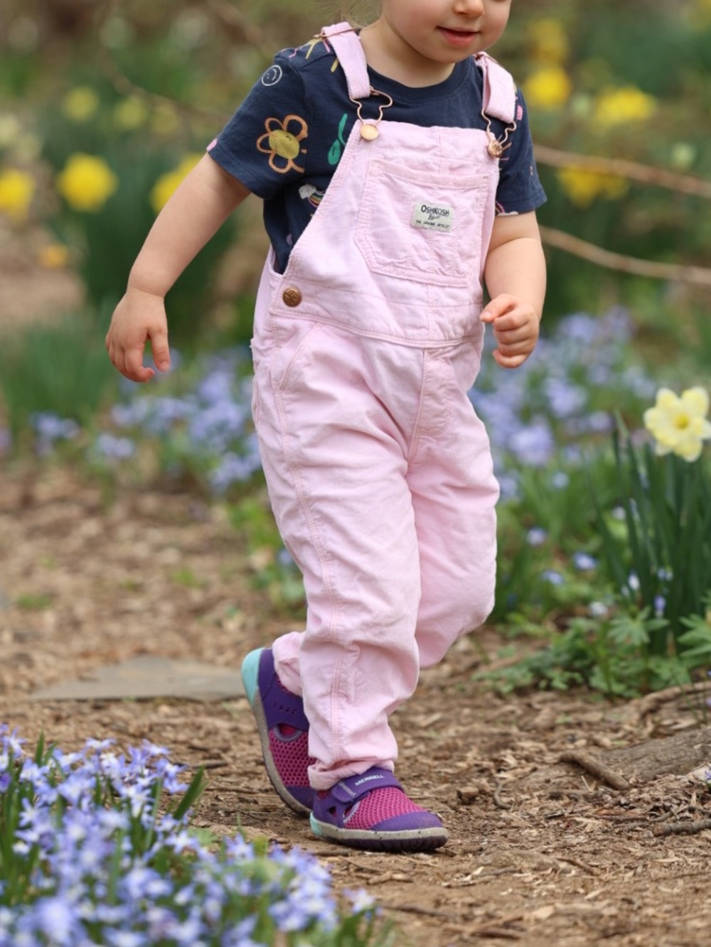 OshKosh Pink Corduroy Overall, 3T